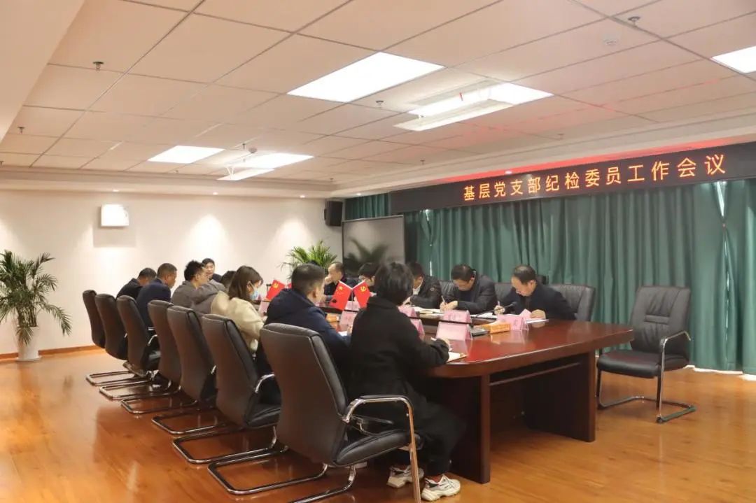 驻市欧博官网集团纪检监察组召开纪检委员事情会